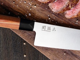 KAI Seki Magoroku Red Wood Deba szakácskés 15.5 cm